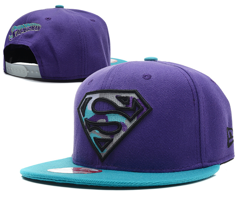 Super Man Snapback Hat 34